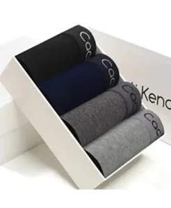 High Quality Men's Underwear Cotton Boxer Briefs Mini Breathable Luxury