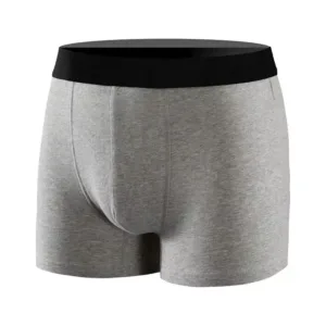 High Quality Men's Underwear 100% Cotton Boxer Briefs Mini Breathable Luxury