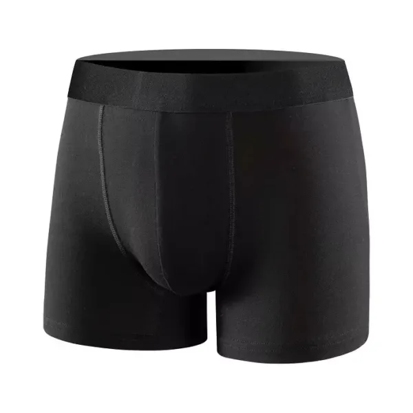 High Quality Men's Underwear 100% Cotton Boxer Briefs Mini Breathable Luxury