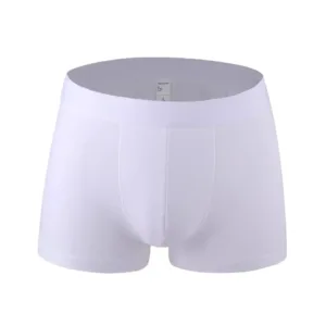 High Quality Men's Underwear 100% Cotton Boxer Briefs Mini Breathable Luxury