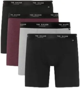 Ted Baker Men’s Boxer Shorts, 4 Pack