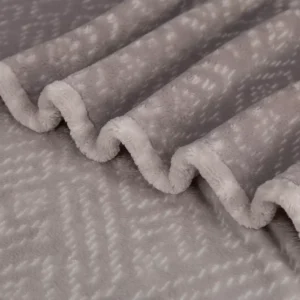 Eco-Friendly Recycled Polyester Throw Blanket