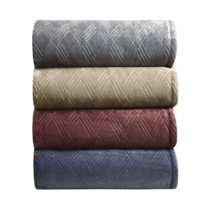 Etched Sherpa Blanket