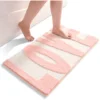 non-slip microfiber bath mat