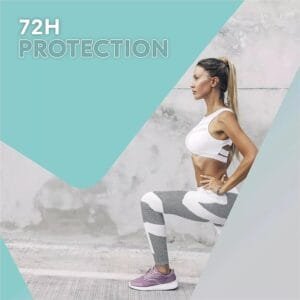 Invisible deodorant stick for women