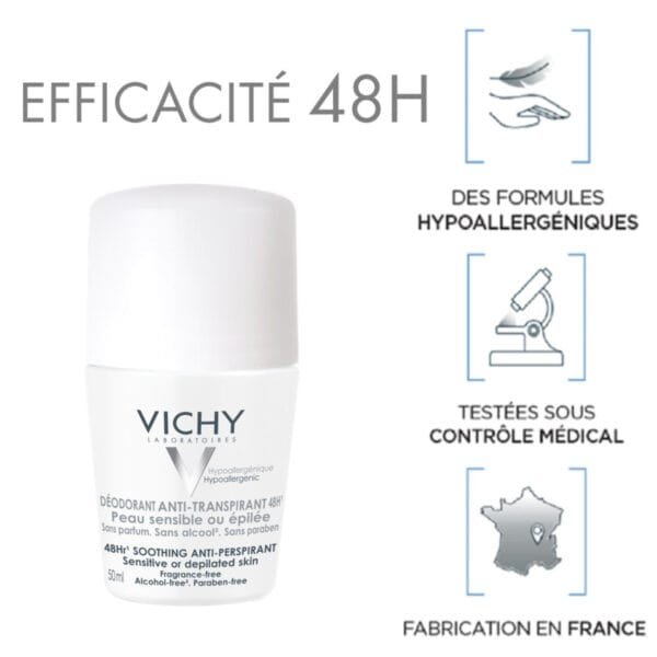 Vichy Déodorant Anti-Transpirant 48H