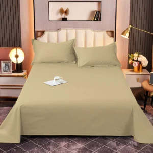 Plain Dyed Flat Bed Sheets – Soft, Durable, and Stylish Poly Cotton Bedding