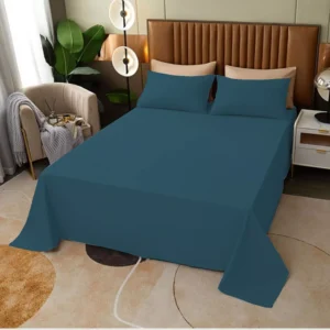 Plain Dyed Flat Bed Sheets and Durable Poly Cotton