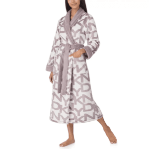 DKNY Ladies Wrap Robe, plush ladies robe