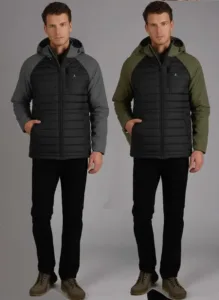 Jack Wills Hooded Puffer Jacket