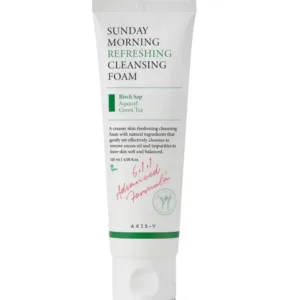 AXIS-Y Green Tea Cleansing Foam tube front