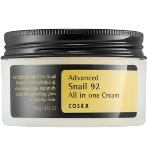 CosRx Advanced Snail 92 Moisturiser in 100g jar