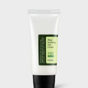 CosRX Aloe Soothing Sun Cream SPF50 tube front