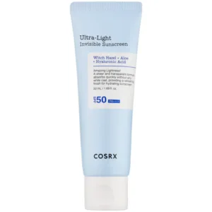CosRx Ultra Light Invisible Sunscreen SPF50 PA++++ 50ml front packaging