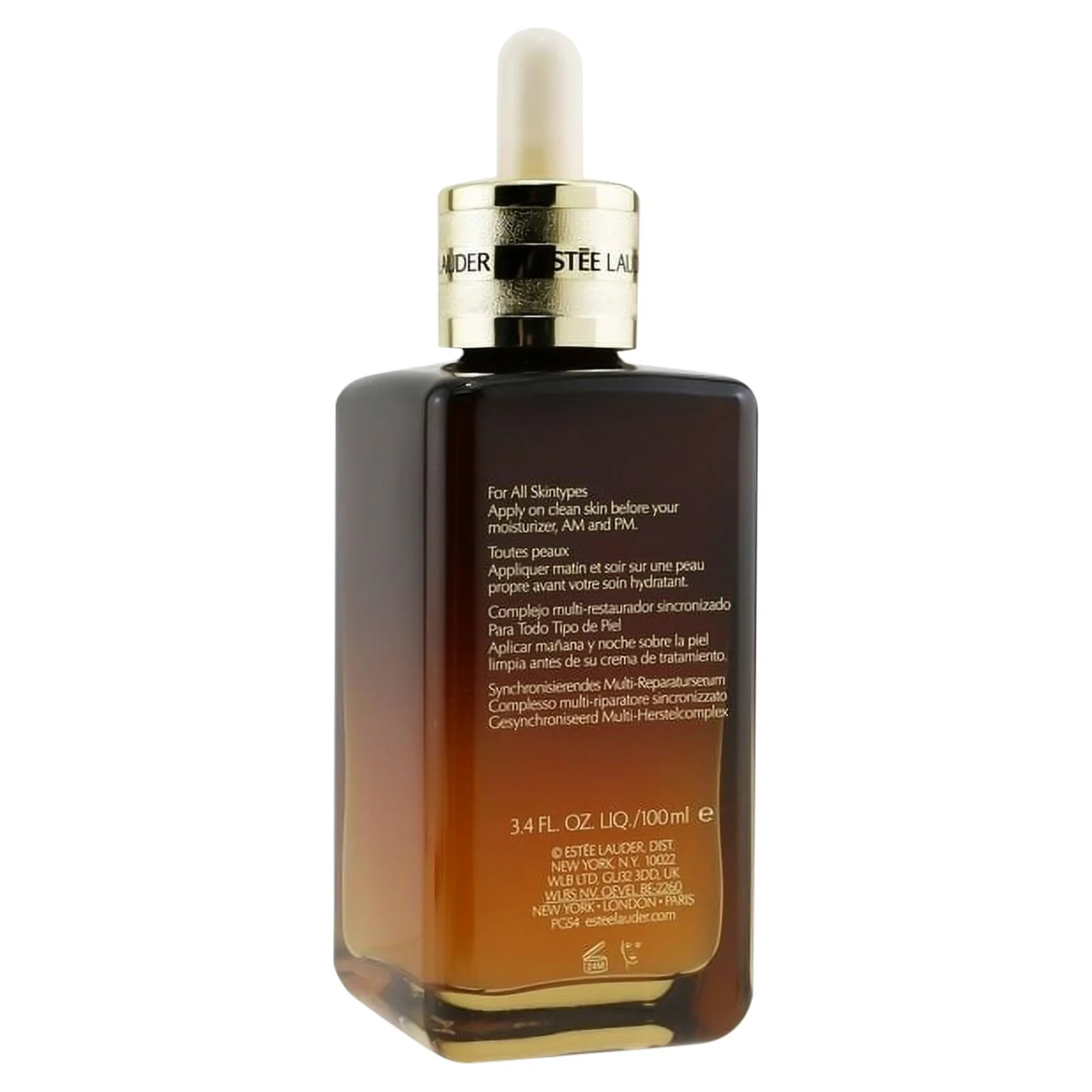 Estee Lauder Advanced Night Repair Serum with background