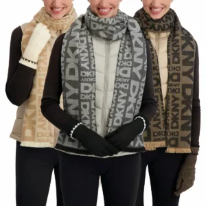 DKNY Scarf Set