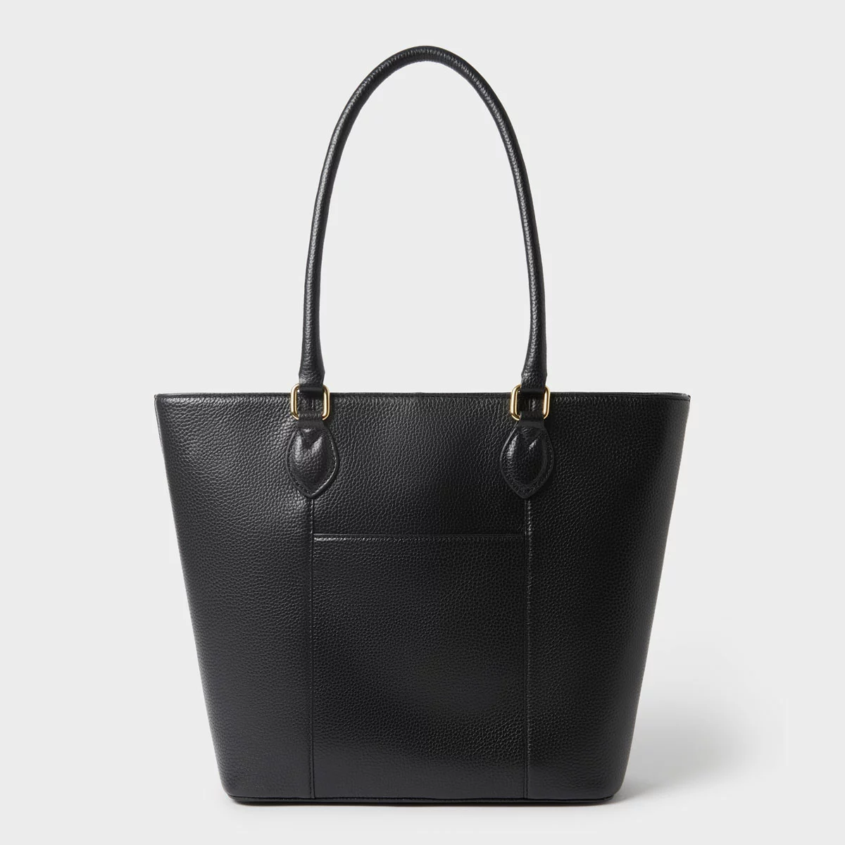 Osprey London leather tote back slip pocket