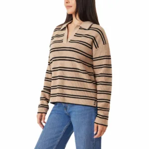 Scotch & Soda sweater side angle showing rib stitch