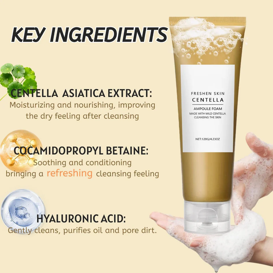 centella asiatica facial cleanser