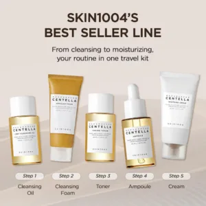 vegan centella skincare travel size