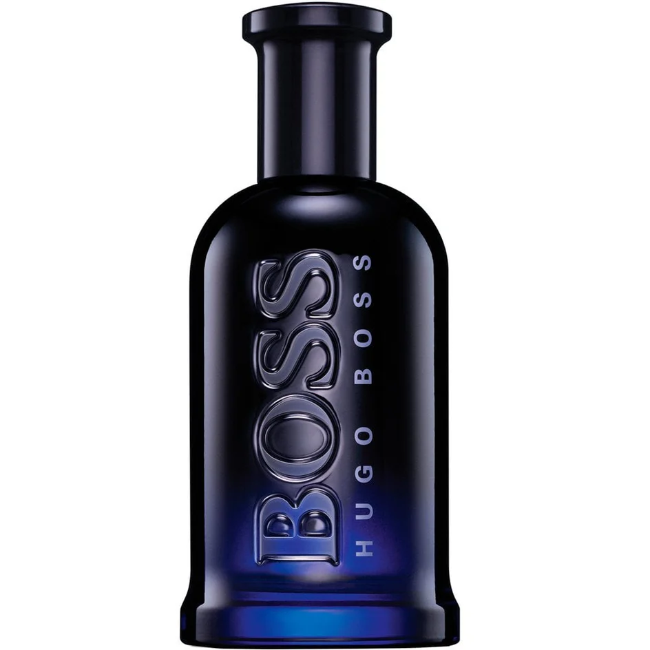 Hugo Boss Bottled Night men’s fragrance bottle