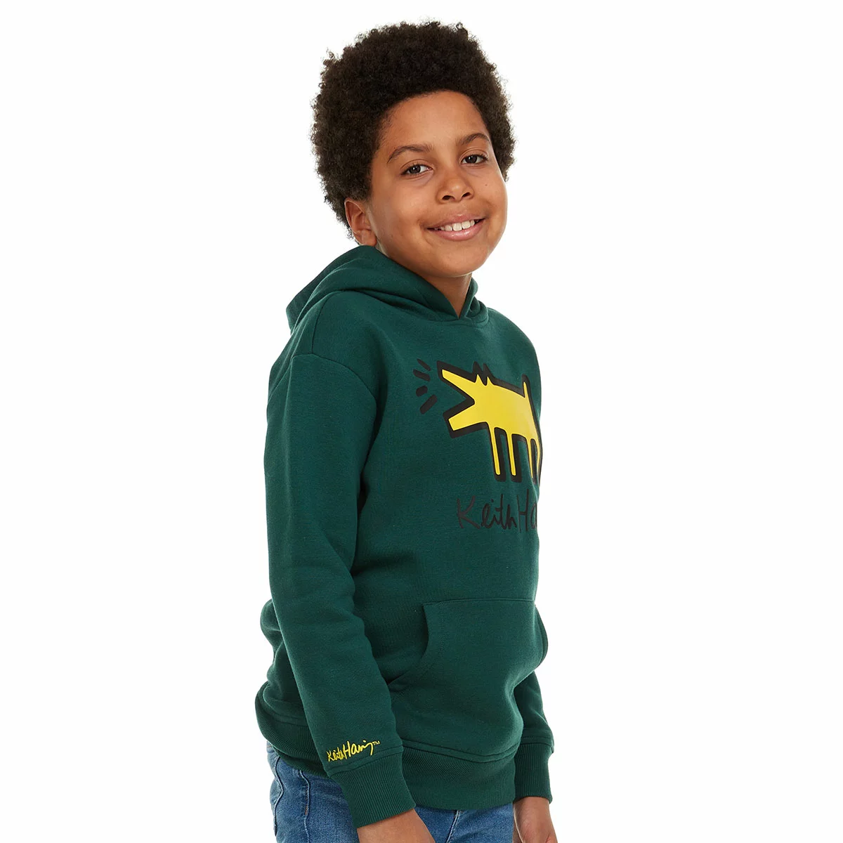 boys keith haring hoodie outfit