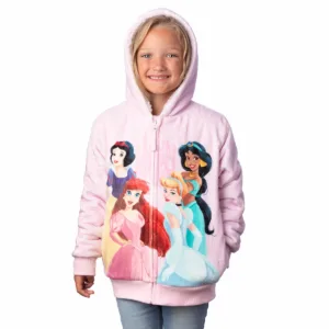 girls plush fleece hoodie