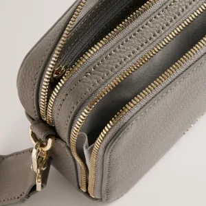 Ted Baker camera bag logo hardware detail