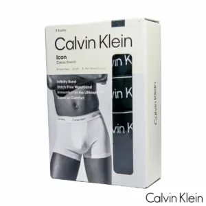 calvin klein men’s trunks black