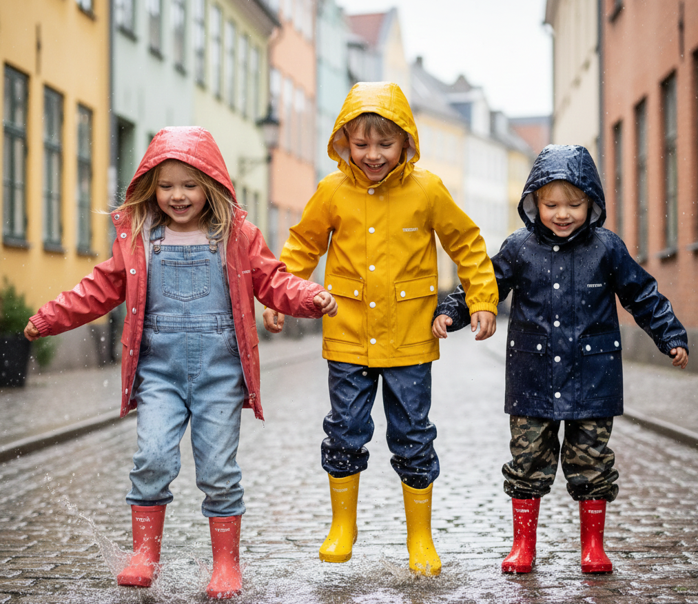 tretorn kids raincoat waterproof jacket