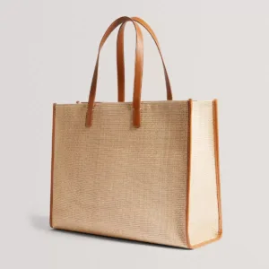 Ted Baker tote bag with leather trims