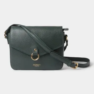 Osprey leather crossbody bag adjustable strap