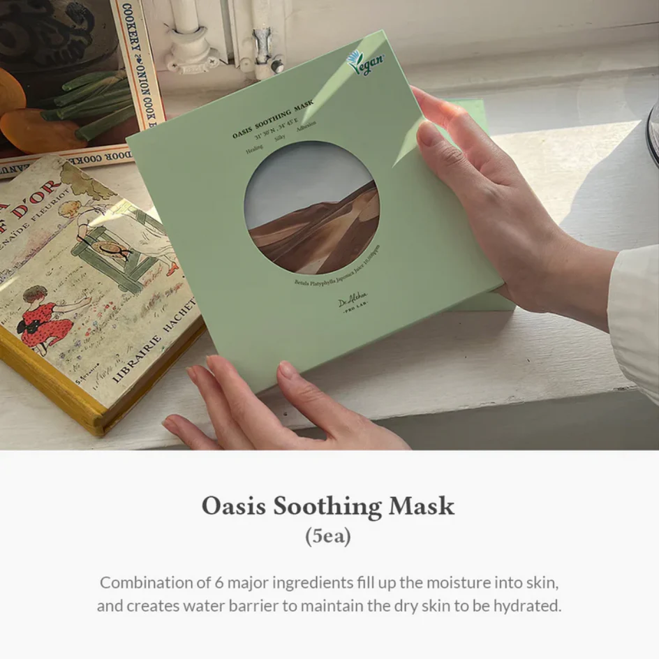 Hydrating sheet mask for sensitive skin