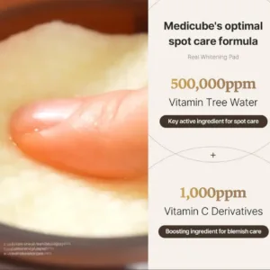 Korean Vita C Pads texture close-up