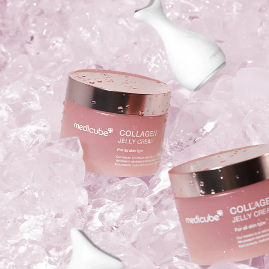 Medicube Collagen Jelly Cream packaging Medicube Collagen Jelly Cream packaging