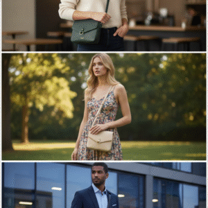 Osprey leather crossbody bag view