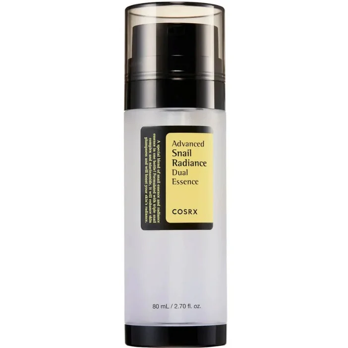 snail radiance dual essence 80ml cosrx