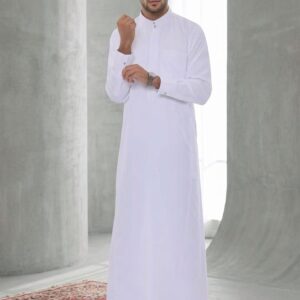 White jubba for Muslim men UK