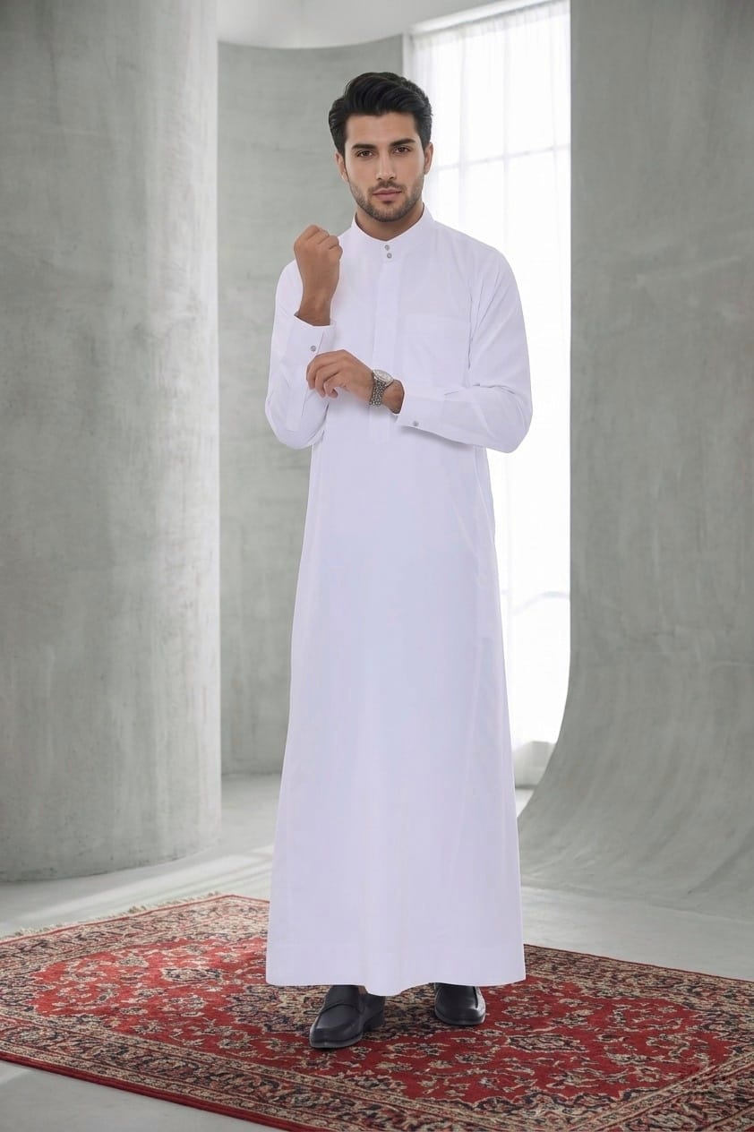 White jubba for Muslim men UK White jubba for Muslim men UK