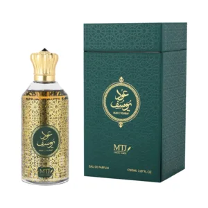 MTJ Oud E Yousuf perfume packaging and bottle