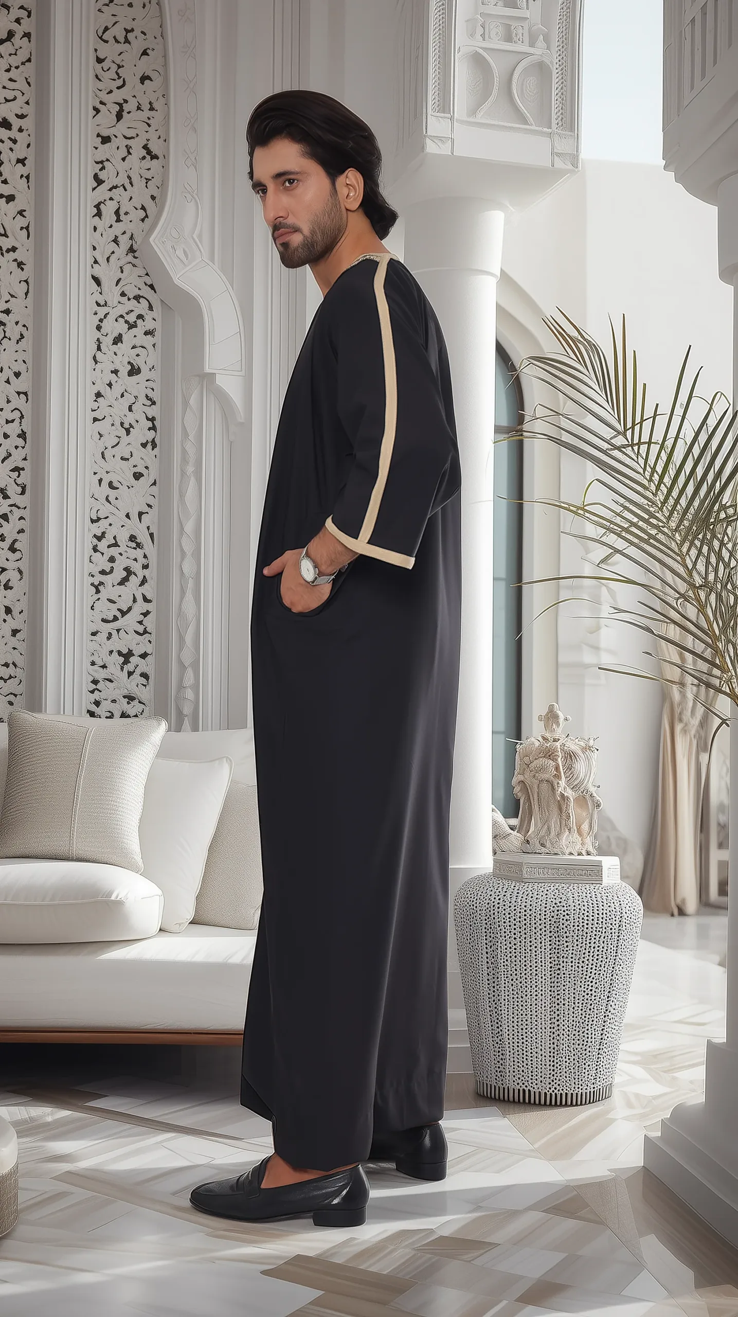 Traditional Moroccan thobe mens outfit Traditional Moroccan thobe mens outfit