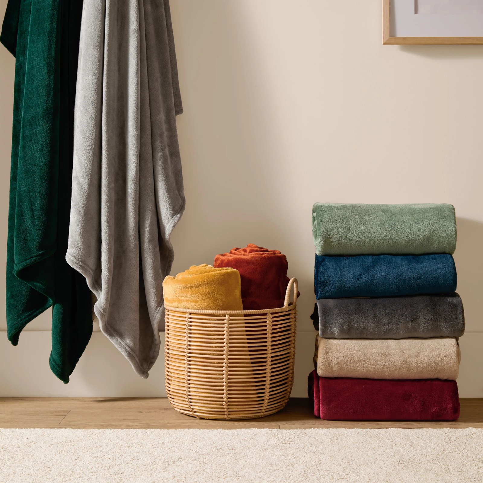harrow flannel fleece blanket