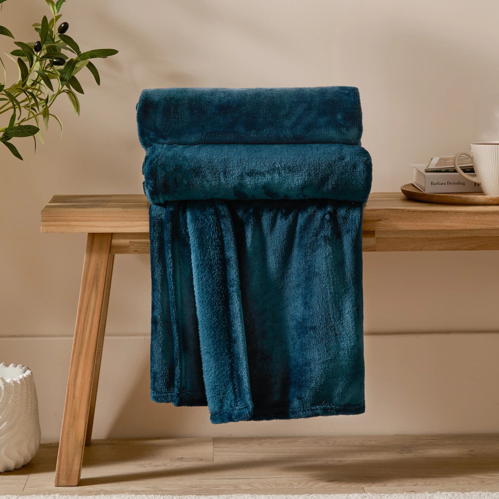 midnight harrow fleece throw