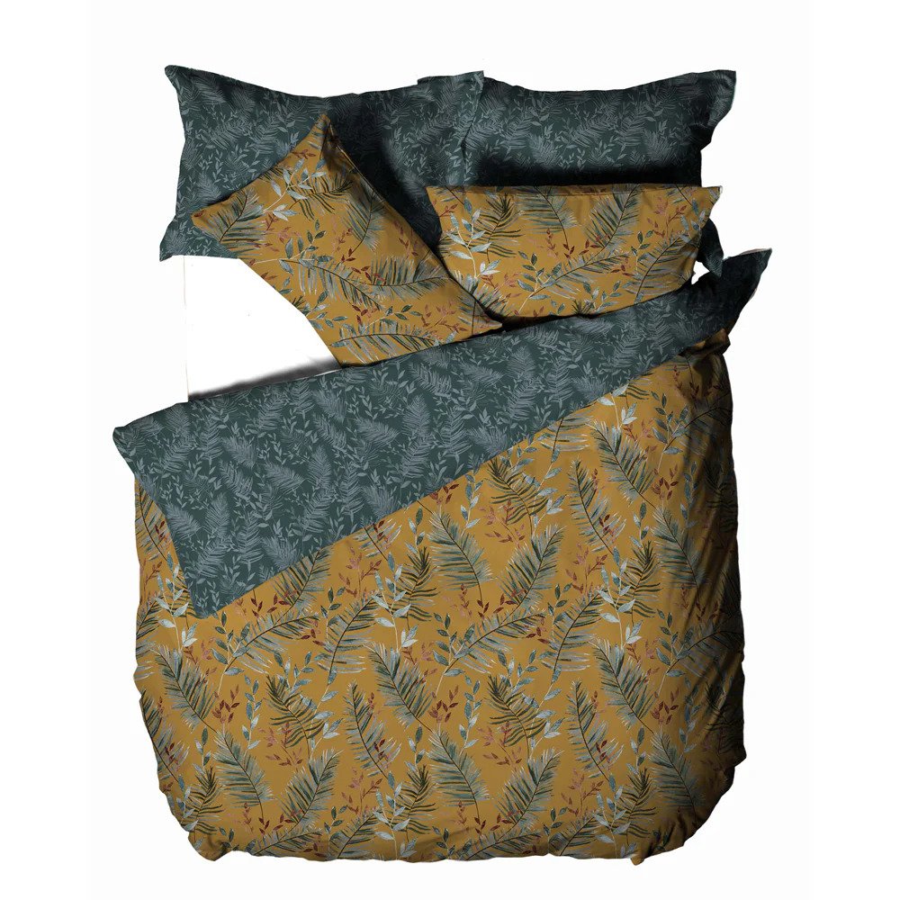 reversible mustard bedding