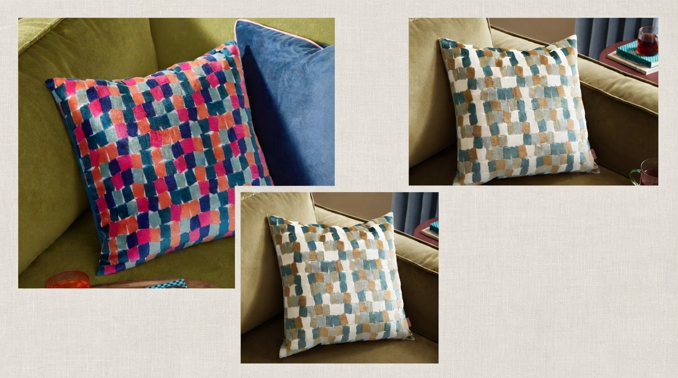 Modern Jacquard Cushion for Contemporary Interiors