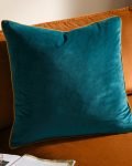 bedroom velvet cushion