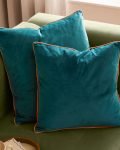 polyester velvet cushion